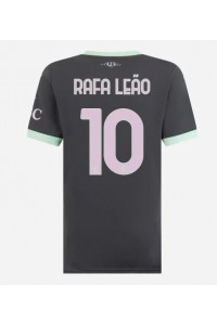 AC Milan Rafael Leao #10 Jalkapallovaatteet Naisten Kolmaspaita 2024-25 Lyhythihainen